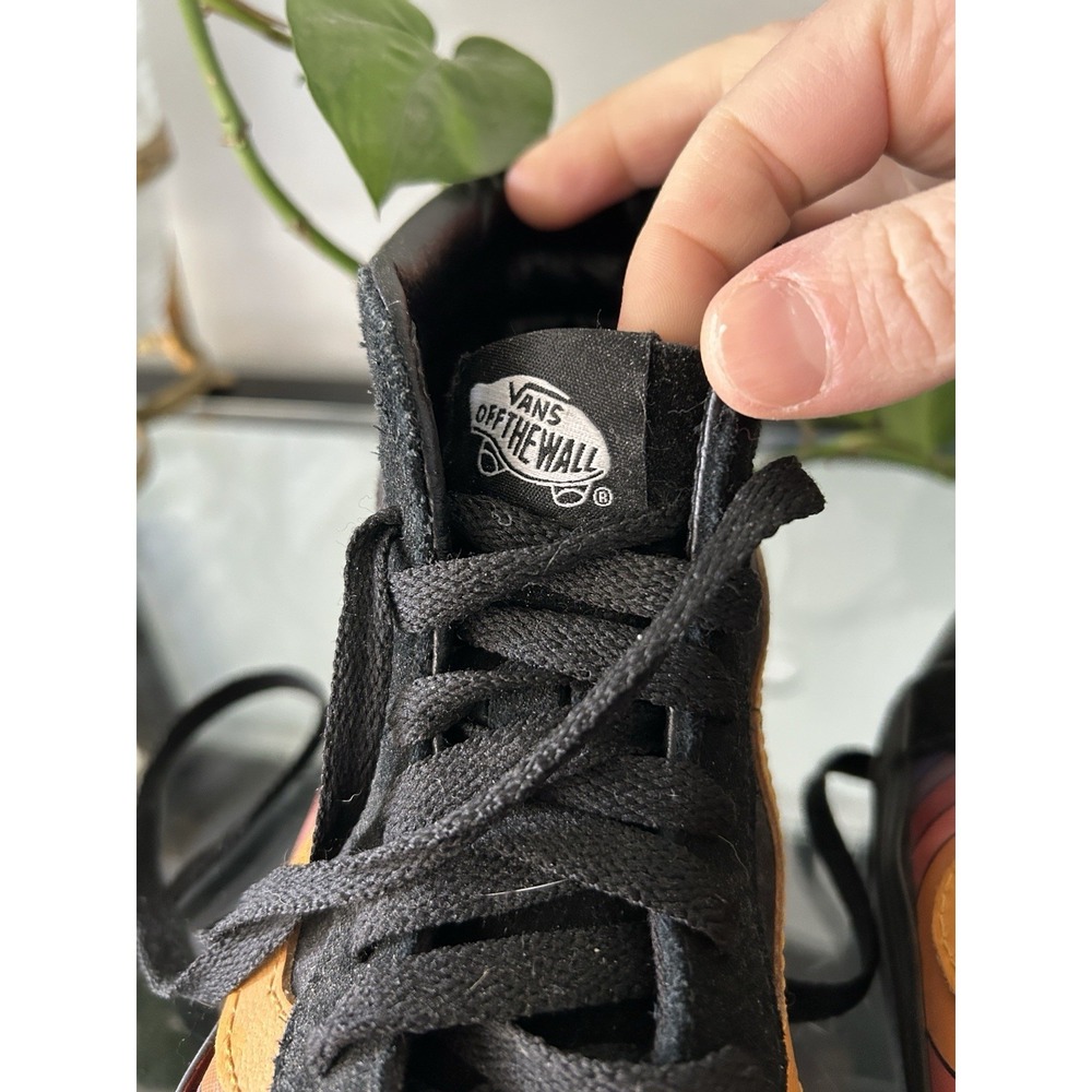 VANS Sk8-Hi Reissue Refract Skate Shoes Men's 5/Women's 6.5 Black Suede Multi - Picture 7 of 9